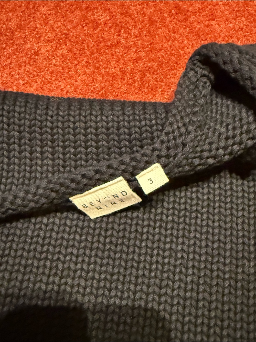 Beyond Nine Tyler Knitted Vest in Black - Picture 2 of 7